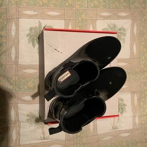 Women's Hunter Chelsea Glossy Rain Boots